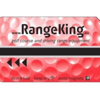 Magnetic card standard print RED