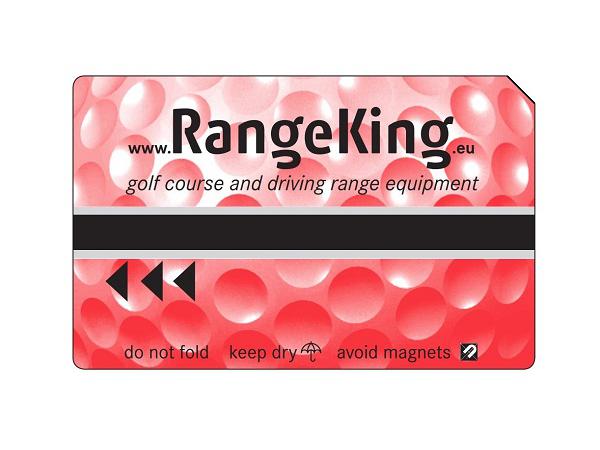 Magnetic card standard print RED