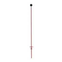 Spiked Practice Green target RED incl knob