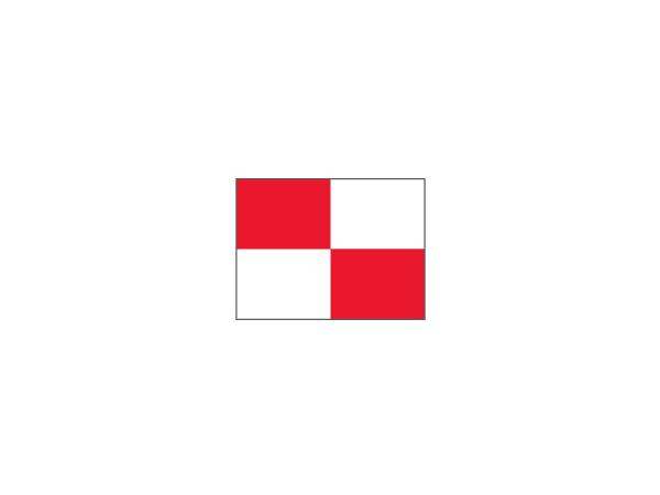Checkered Pr.green flag Ø 1.3cm