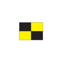 Checkered Pr.green flag 1.3cm