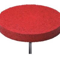 Fairway or Tee distance marker 28 cm Recycled rubber RED
