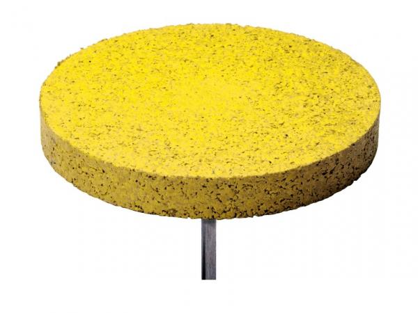 Fairway or Tee distance marker 28 cm Recycled rubber Yellow