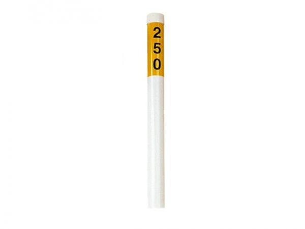 Distance marker 250 white/yellow