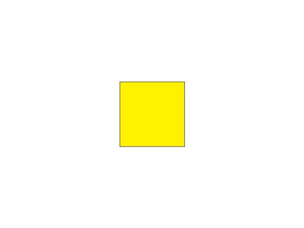Rectangular dist.marker - Yellow 20 x 30 cm (specify number)
