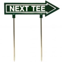 Direction arrow 28cm green-white NEXT TEE