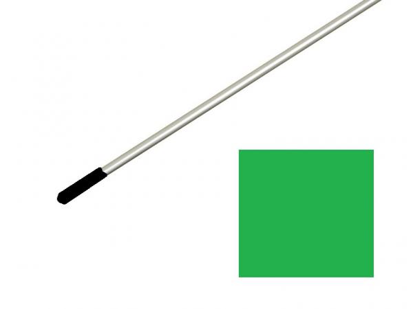 Alu handle with grip - Green for Tour smooth & Duo rakes
