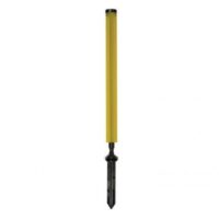 All-Flex haz/dist. marker w/stake 48 cm Round - Yellow