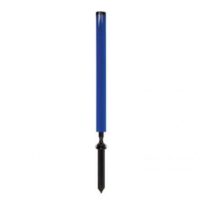 All-Flex haz/dist. marker w/stake 48 cm Round - Blue