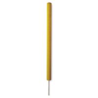 Hazard marker w/spike - Yellow 61 cm Round 12 pcs/carton
