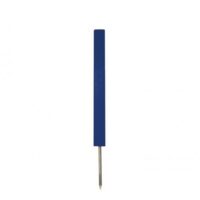 Premium haz/dist marker Blue 46 cm Square w/spike 12 pcs