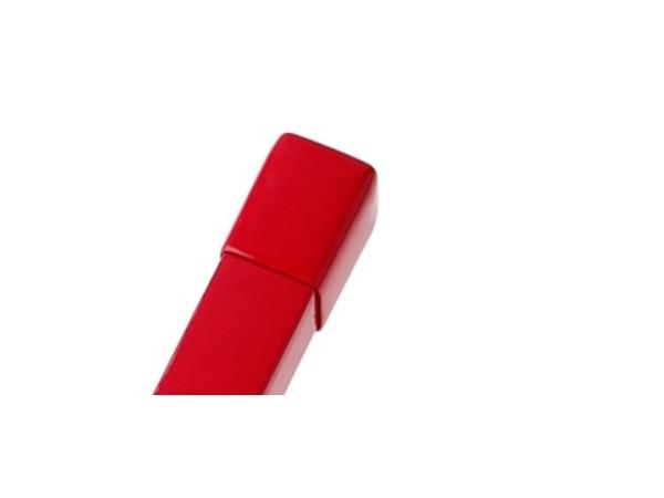 VinylGuard square cap - RED for 275 mm square hazard posts