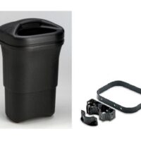 Single unit Litter mate - Black Incl. 1 liner, lid and hardware