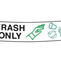 Decal TRASH ONLY for Caddie covers 76 and 114 L