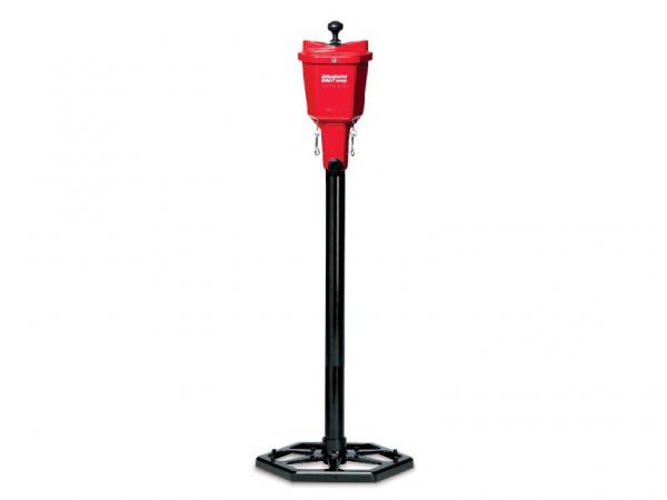 Tradition tee console - Kit 1 with Premier ball washer - Red