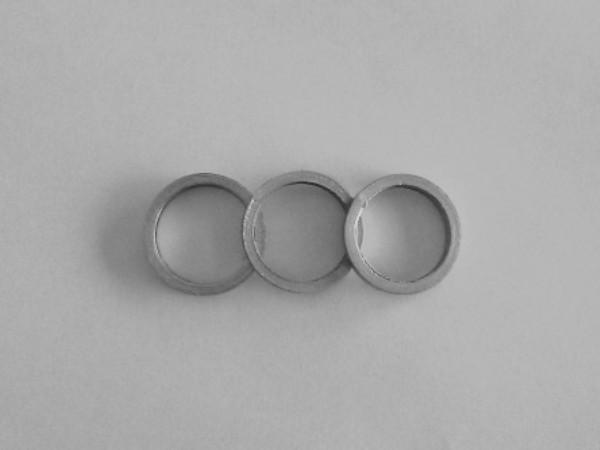 Disc axle ring only